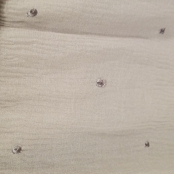 💕STEVIE MAY💕 The Sleepers Dress Sage Green Small Billow Sleeves Boho Chic - Picture 12 of 13